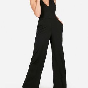 Express Cross Back Wide-Leg Jumpsuit- New w/ tags